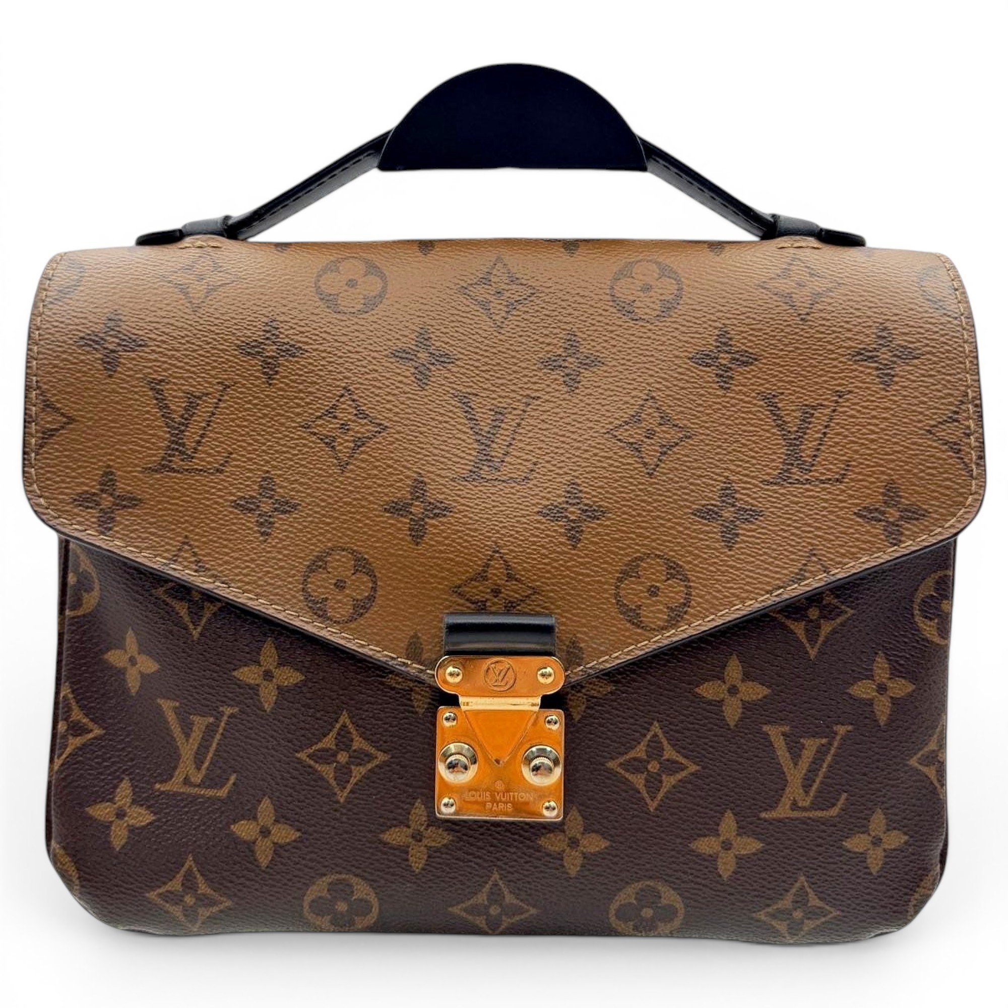 Metis leather handbag