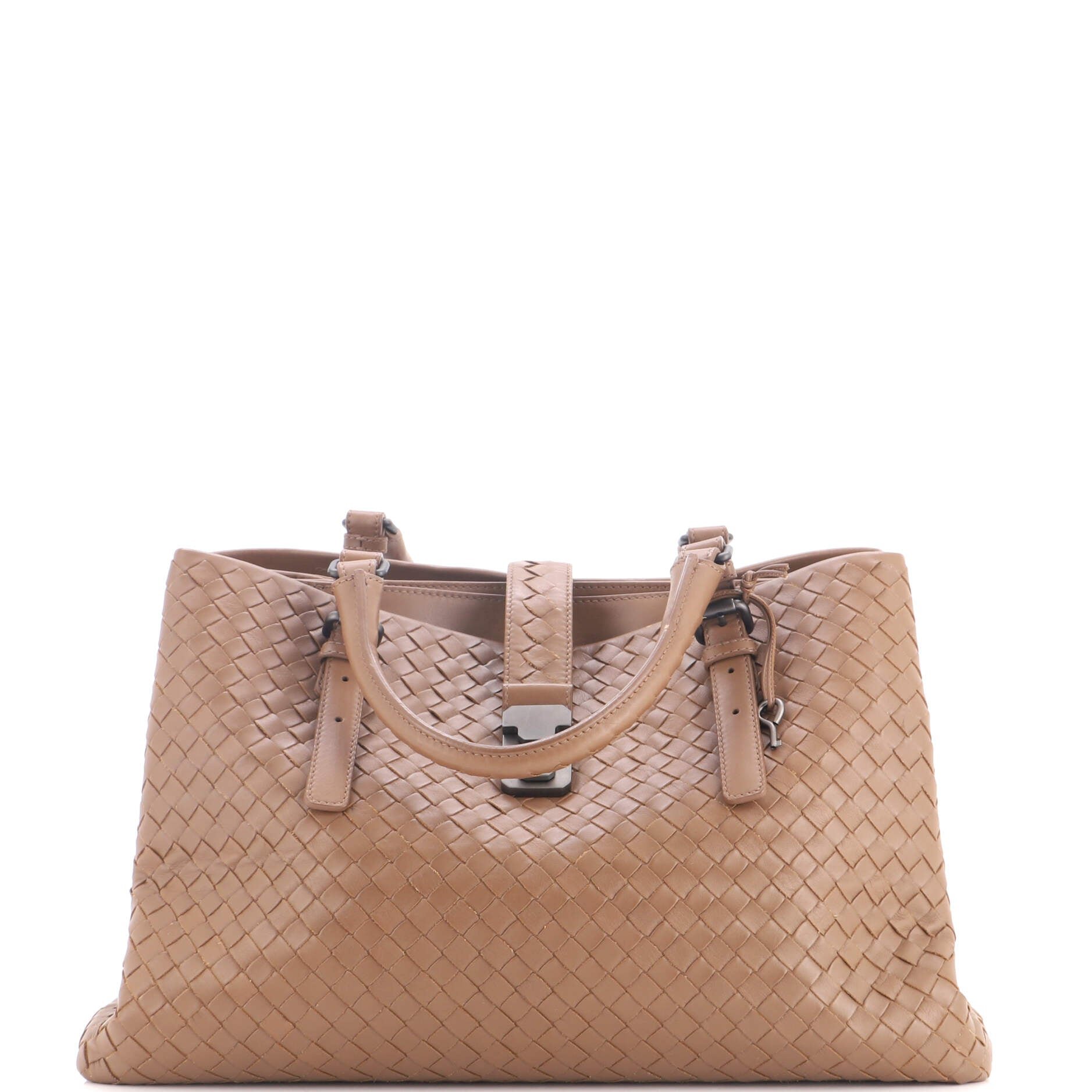Roma Bag Intrecciato Nappa Medium