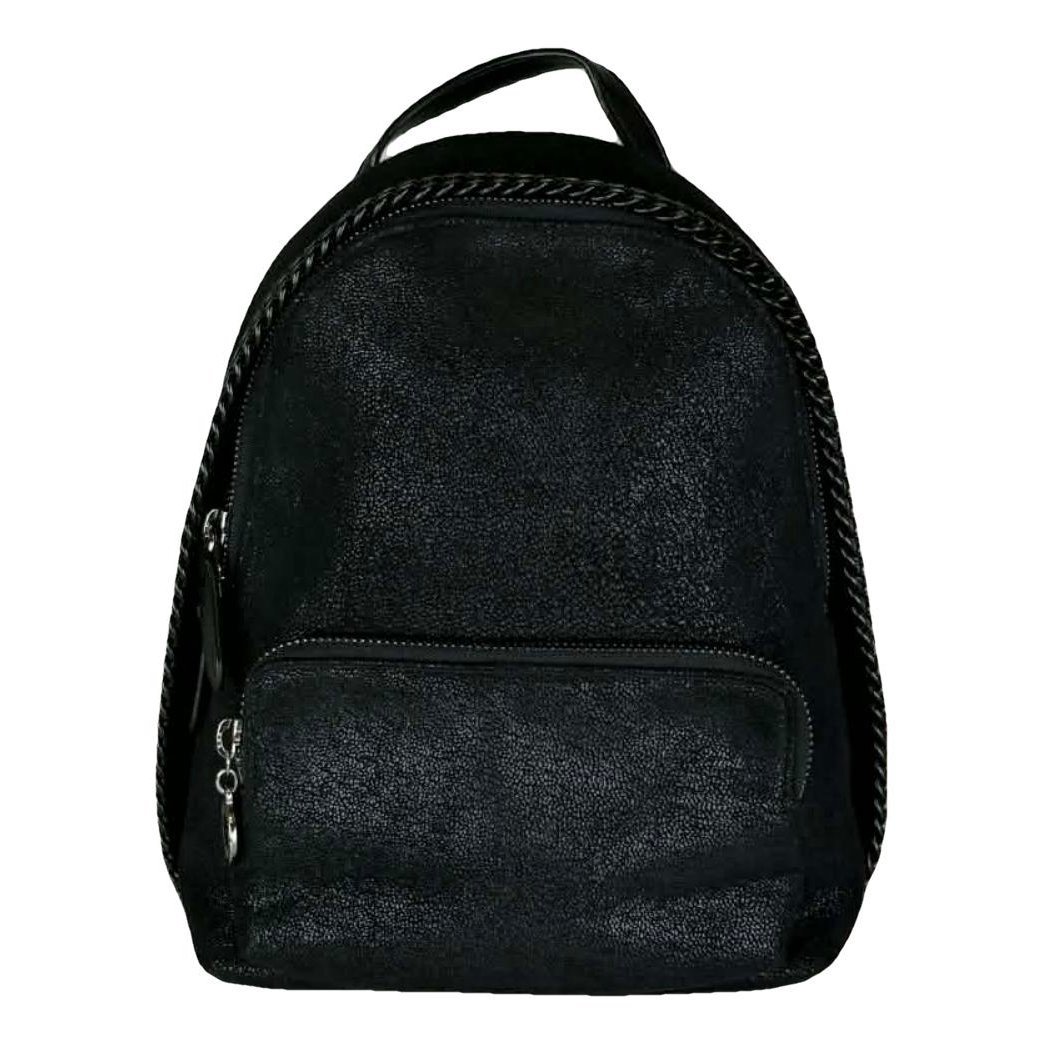 Vegan leather backpack