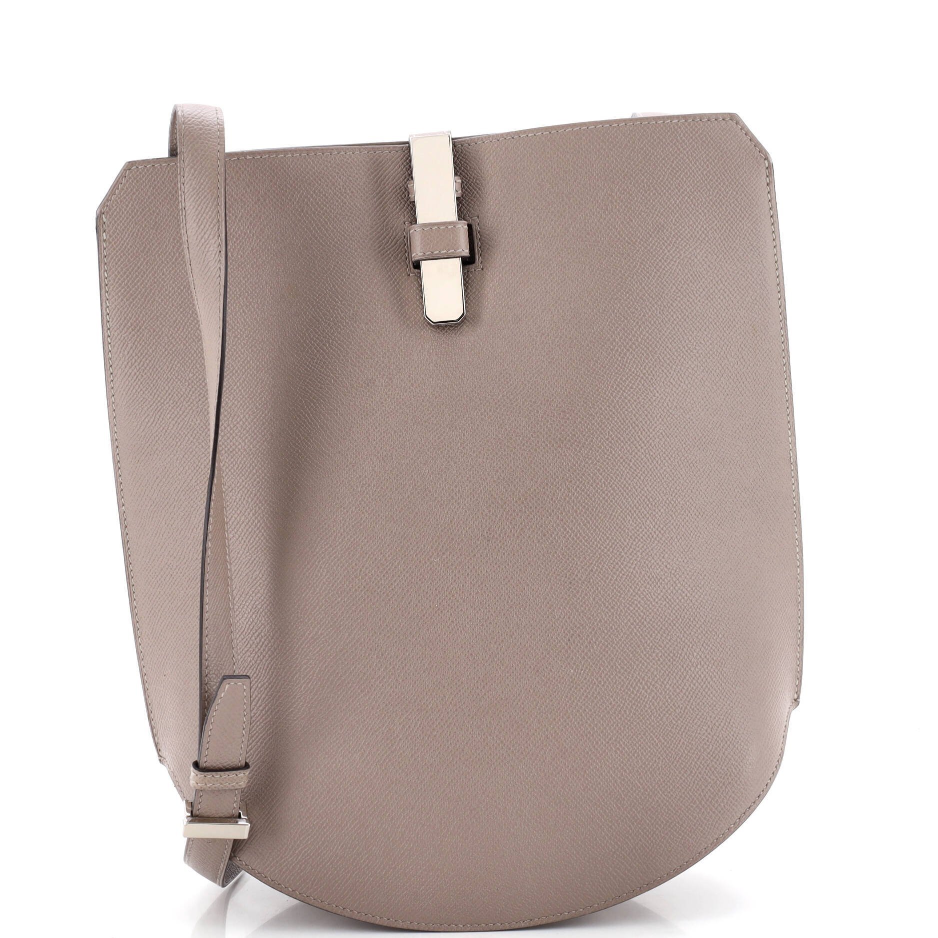 Leather crossbody bag