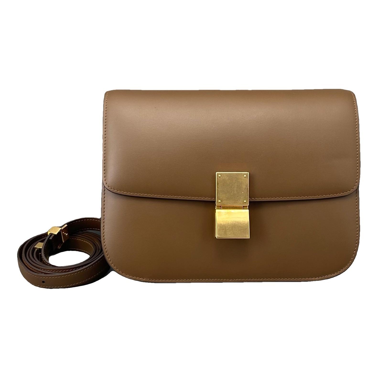 Classic leather handbag
