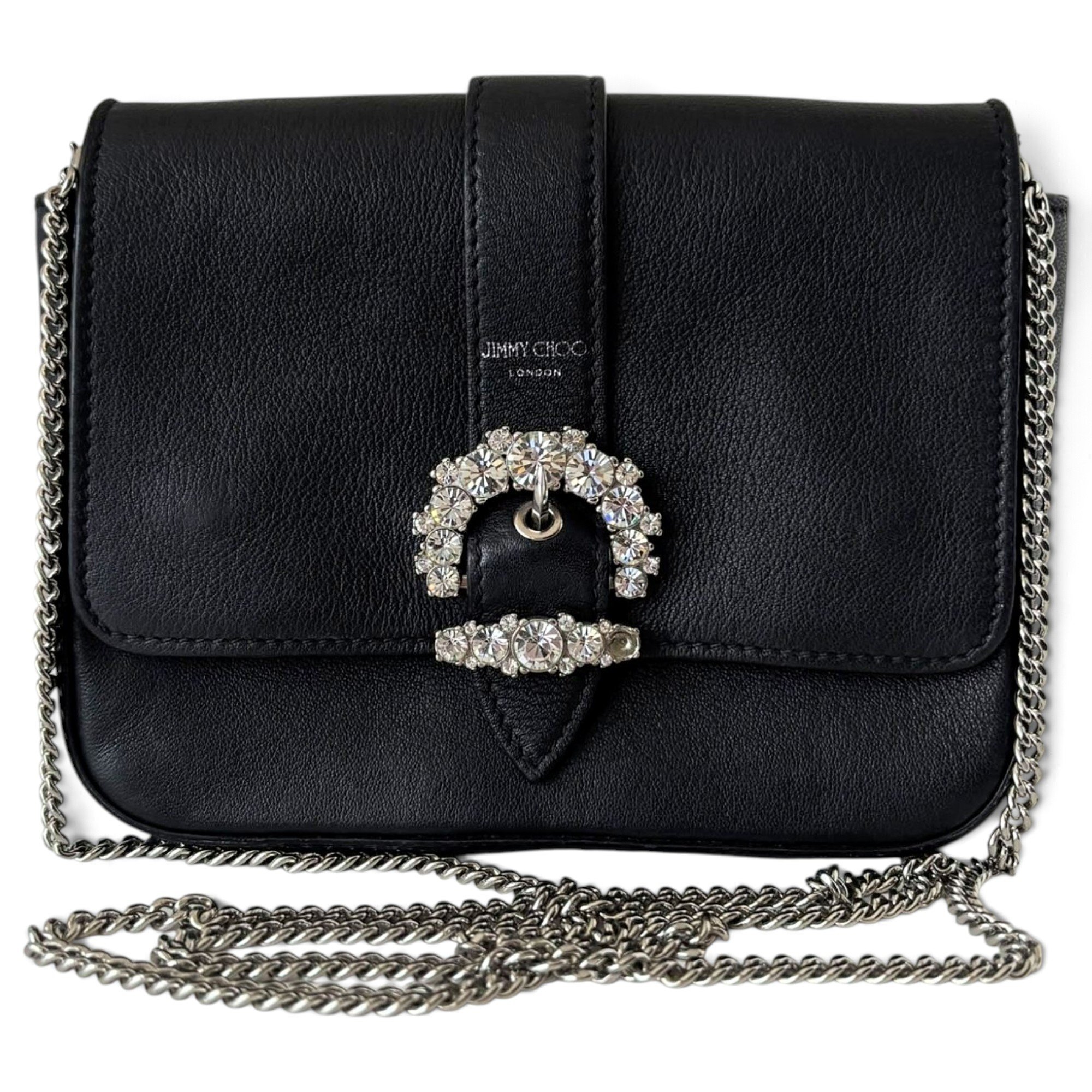 Cheri leather crossbody bag