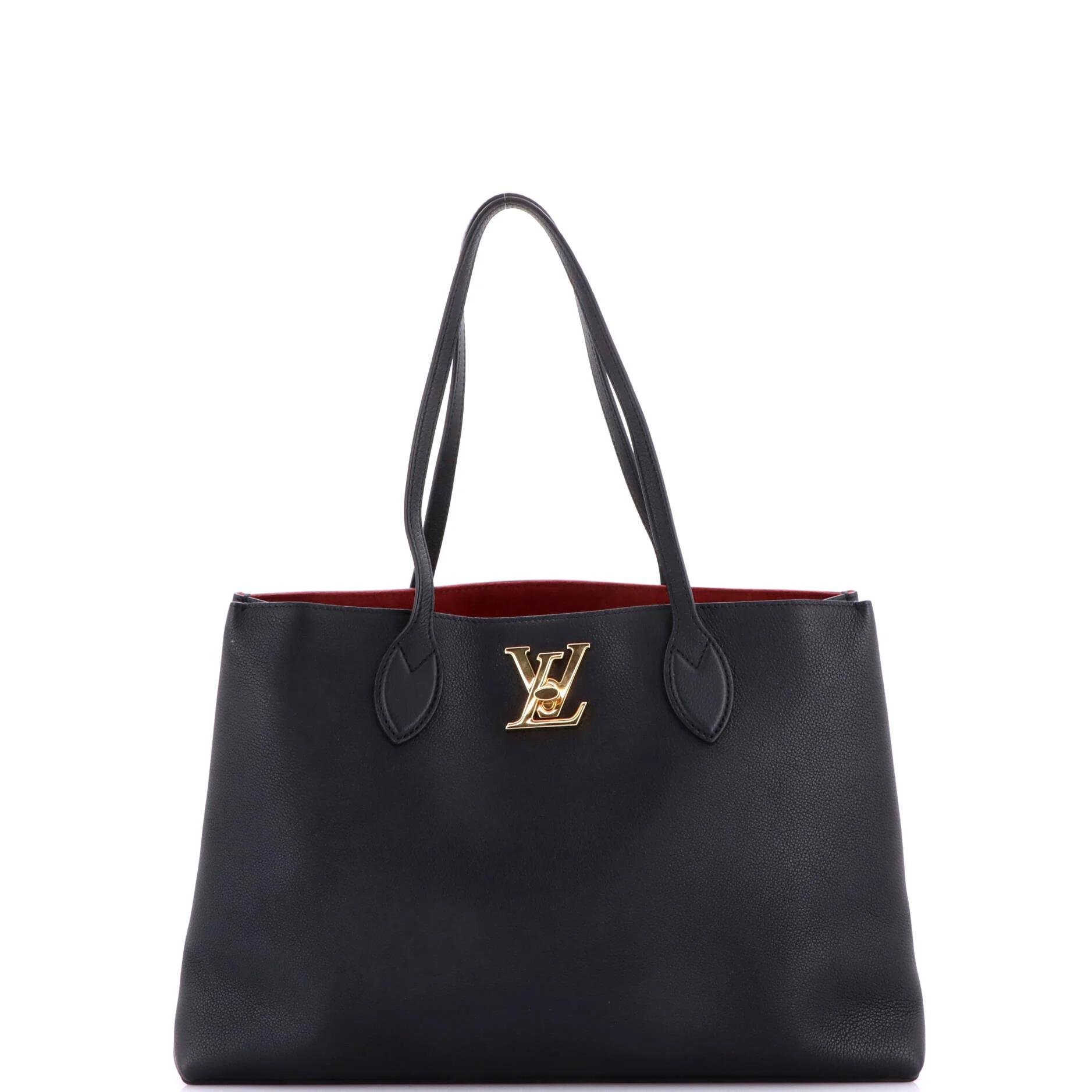 Leather tote