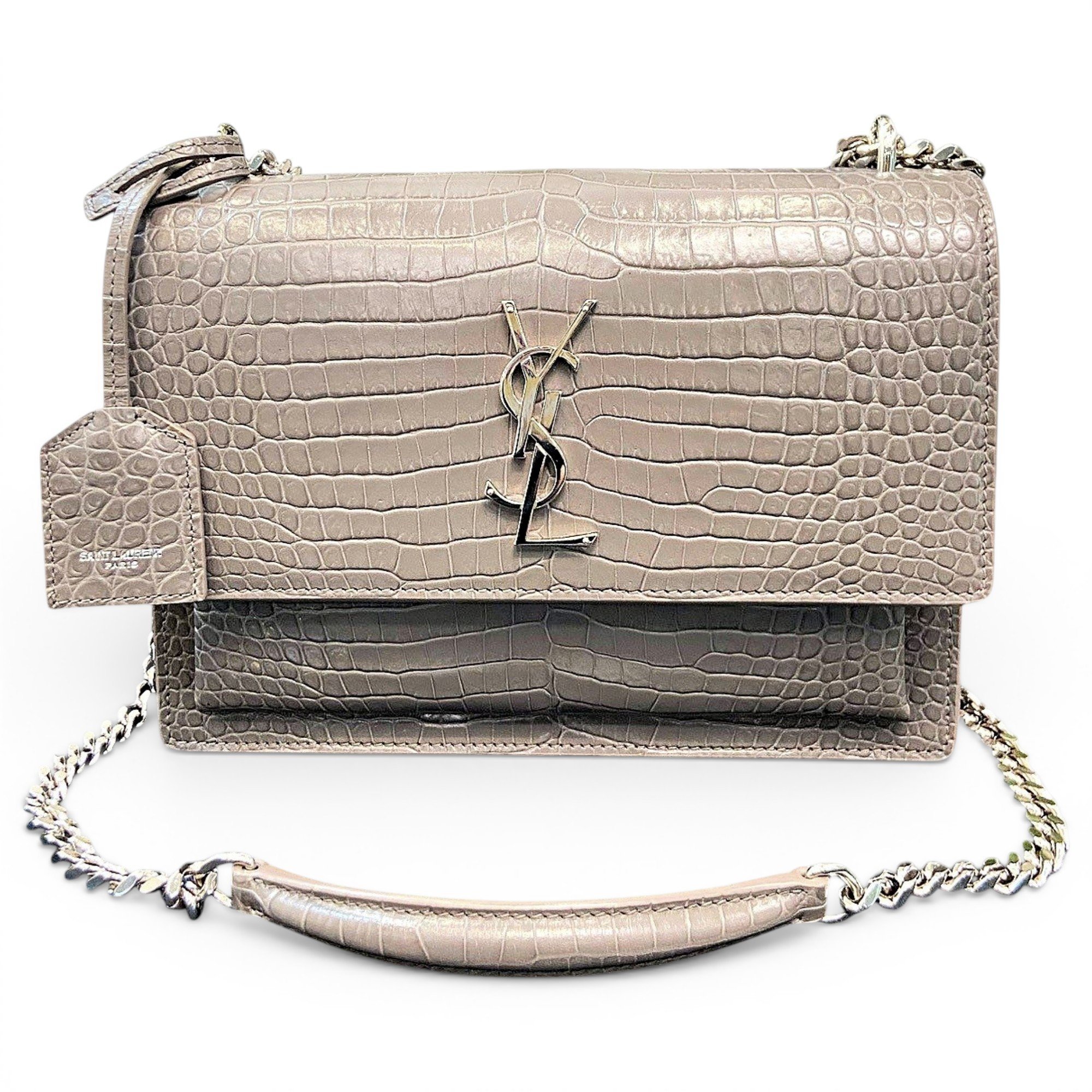 Sunset leather handbag