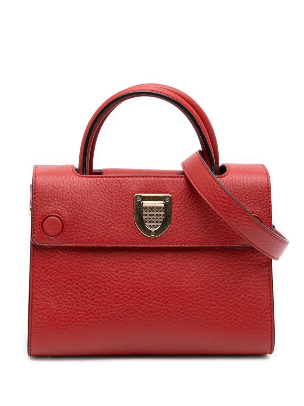 2017 Mini Grained Calfskin Diorever satchel
