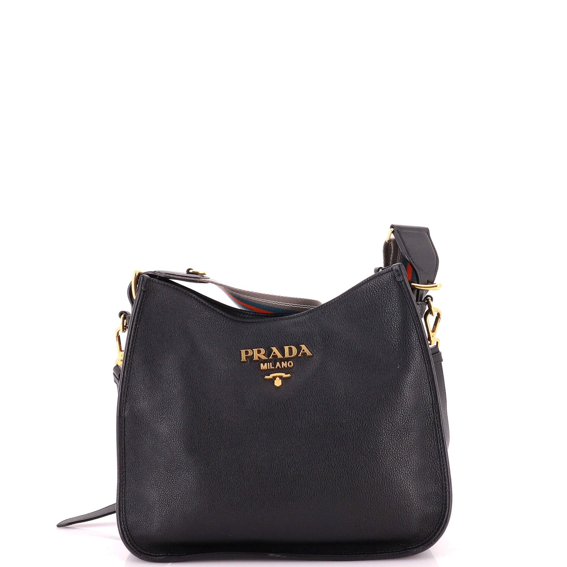 Dual Strap Hobo Vitello Daino Medium
