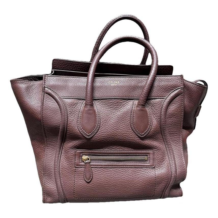 Luggage leather handbag
