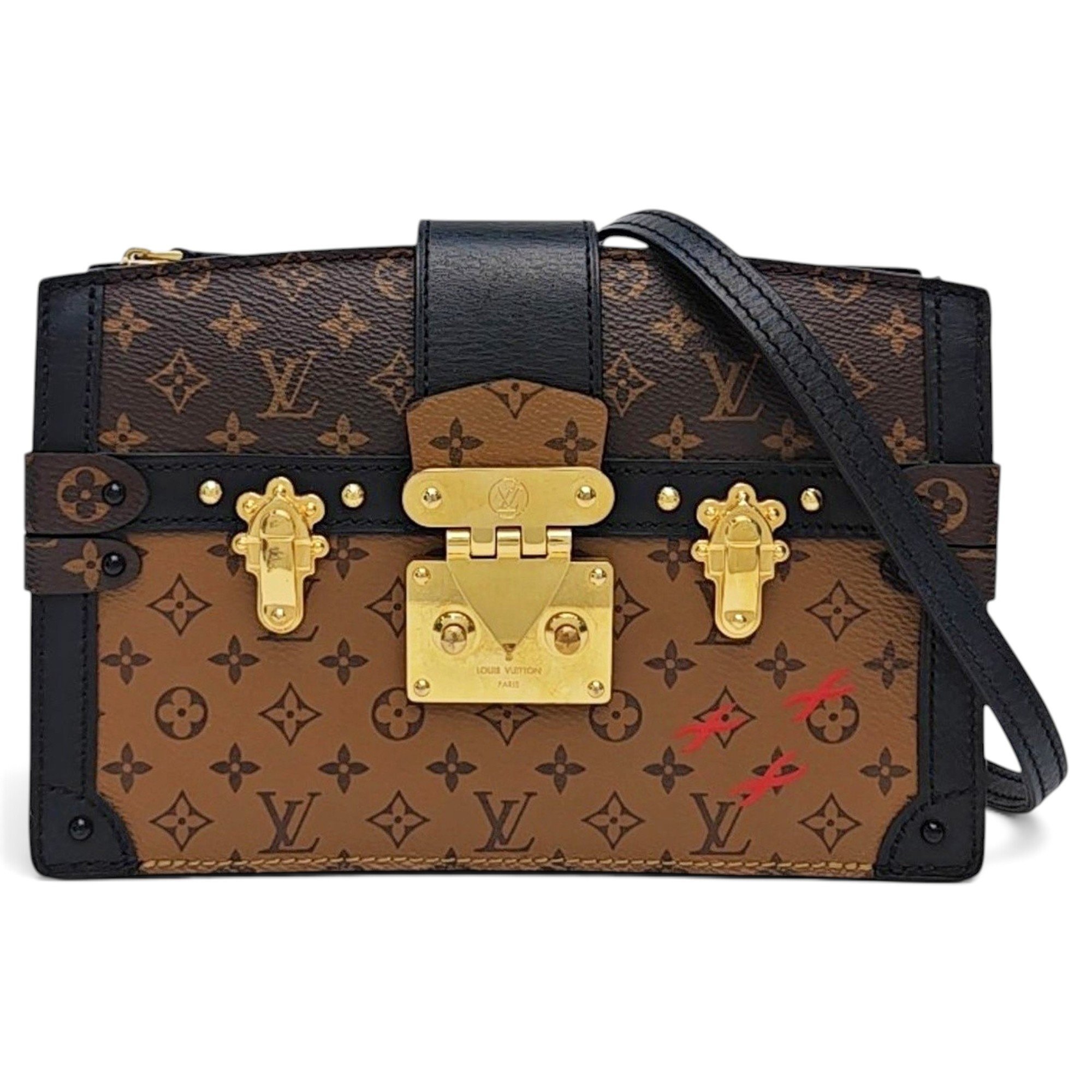 City Trunk leather handbag
