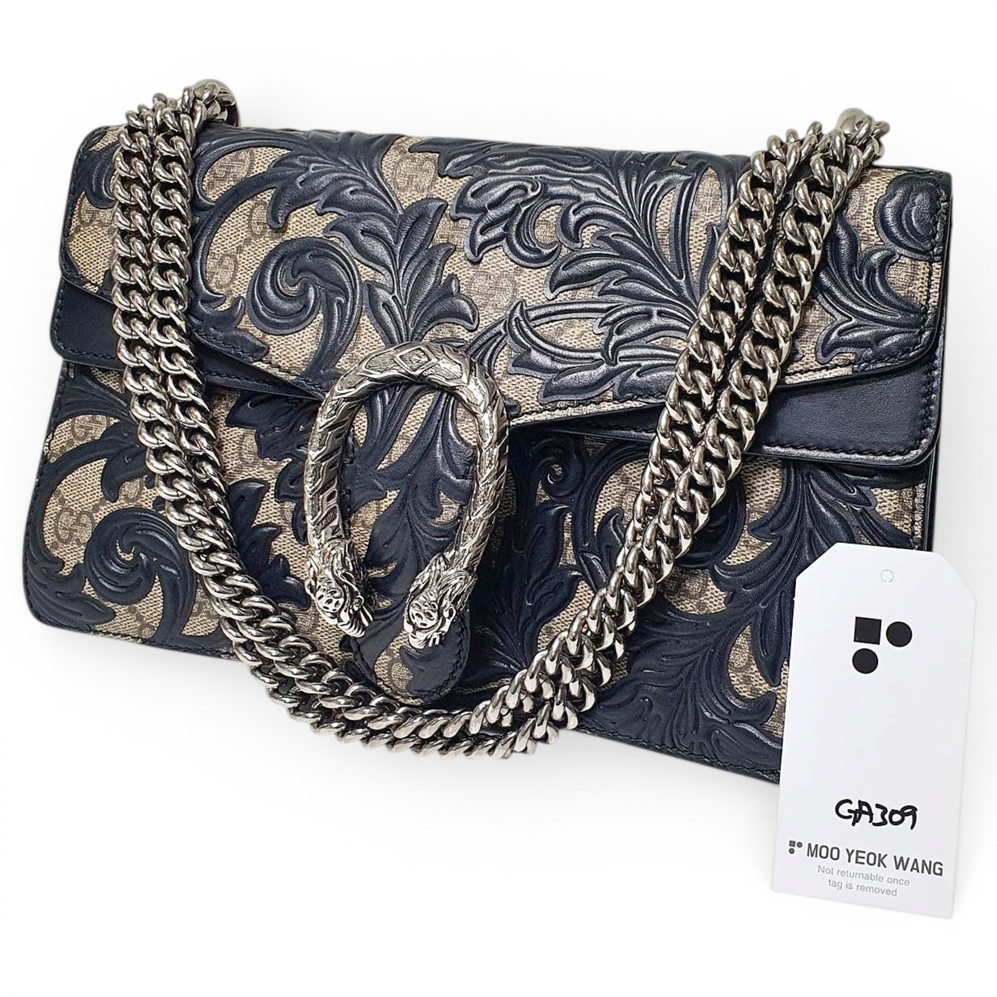 Leather handbag