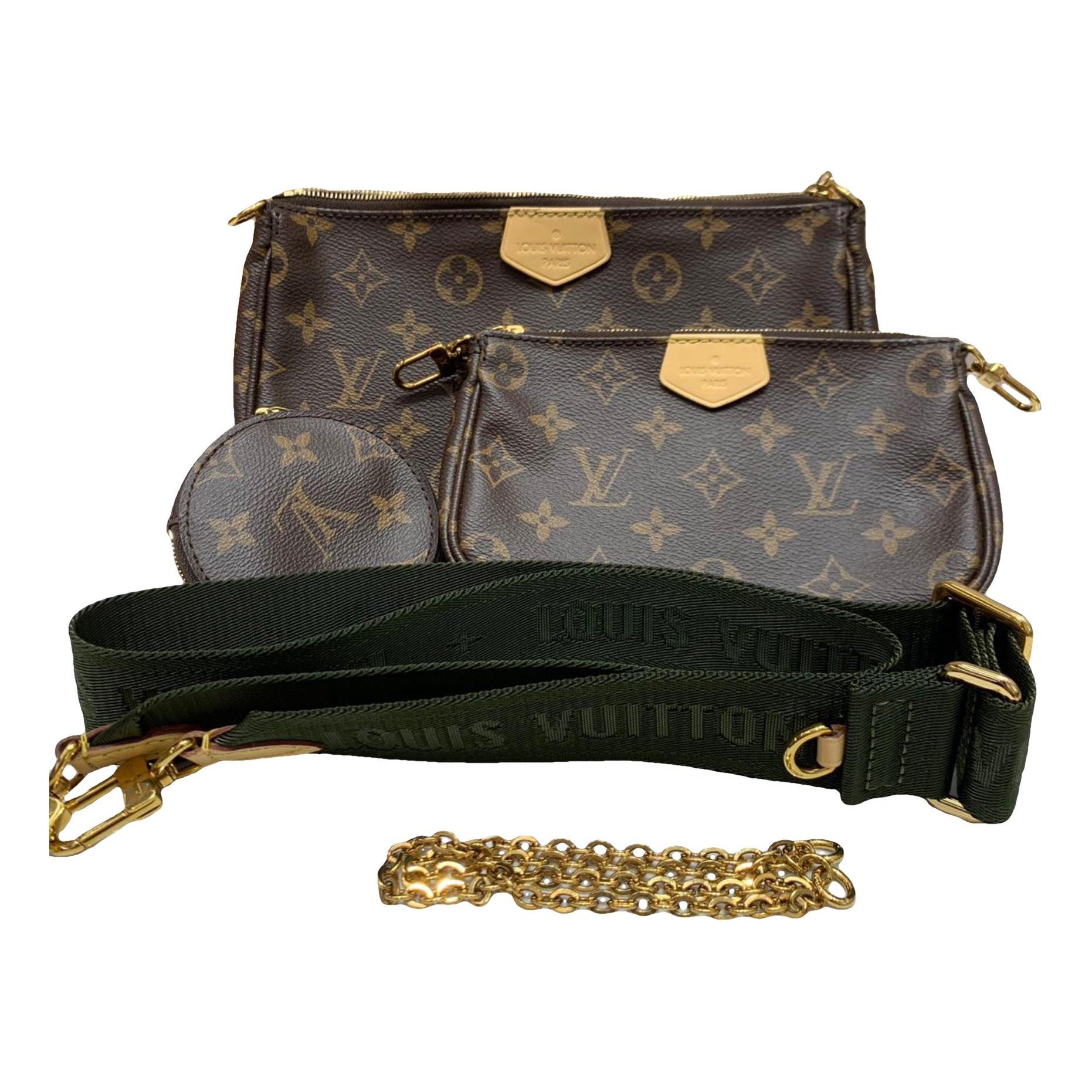 Multi Pochette Accessoires leather handbag