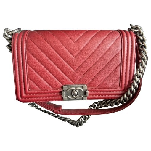 Boy leather crossbody bag