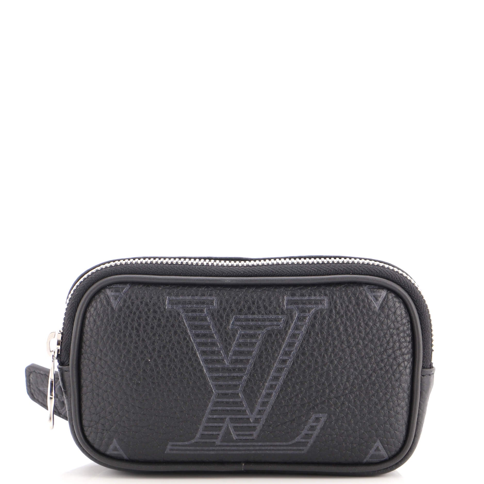 Signature Pocket Belt Bag Monogram Shadow Giant Taurillon Leather