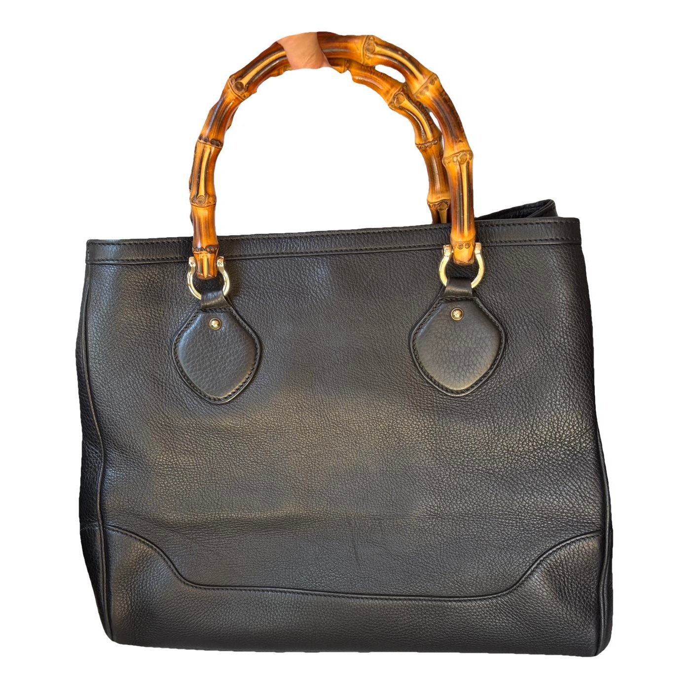 Diana Bamboo leather tote