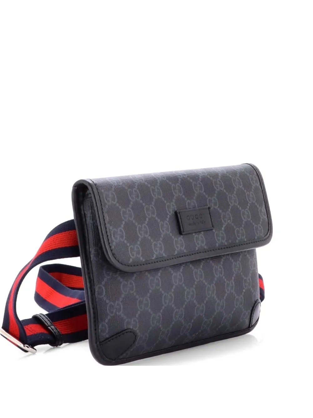 Web Flap GG Coated Canvas belt bag