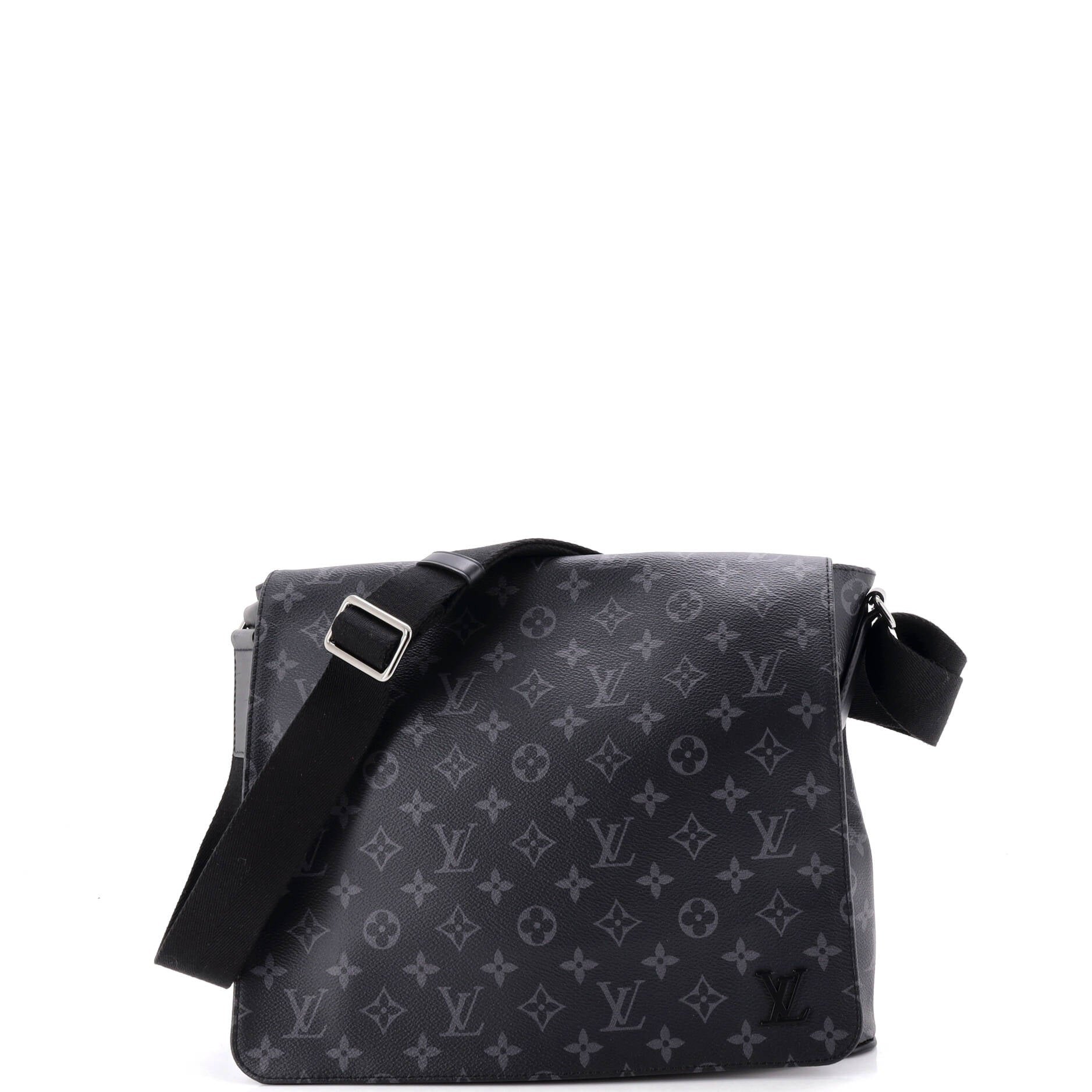 District Messenger Bag Monogram Eclipse Canvas MM