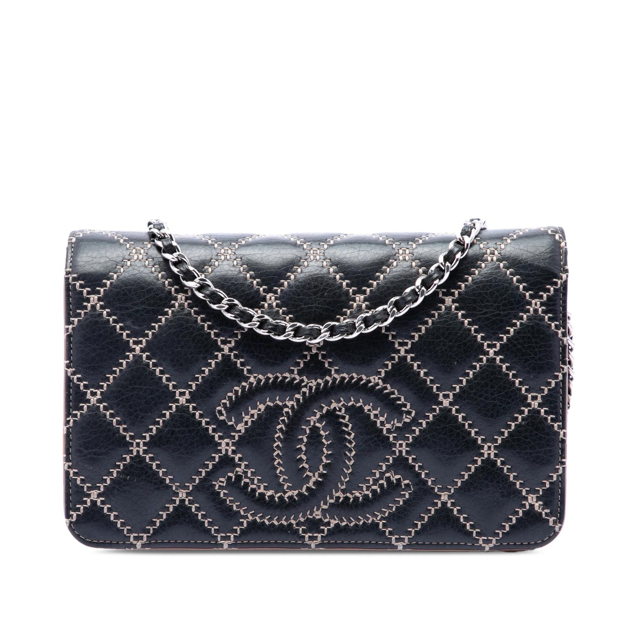 Wallet On Chain pony-style calfskin crossbody bag