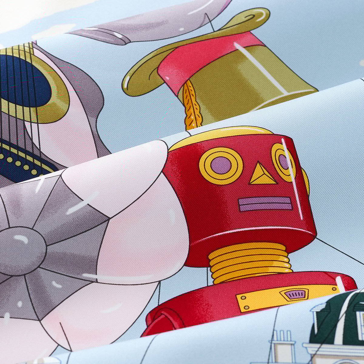 Lenço 90 Hermès Parade