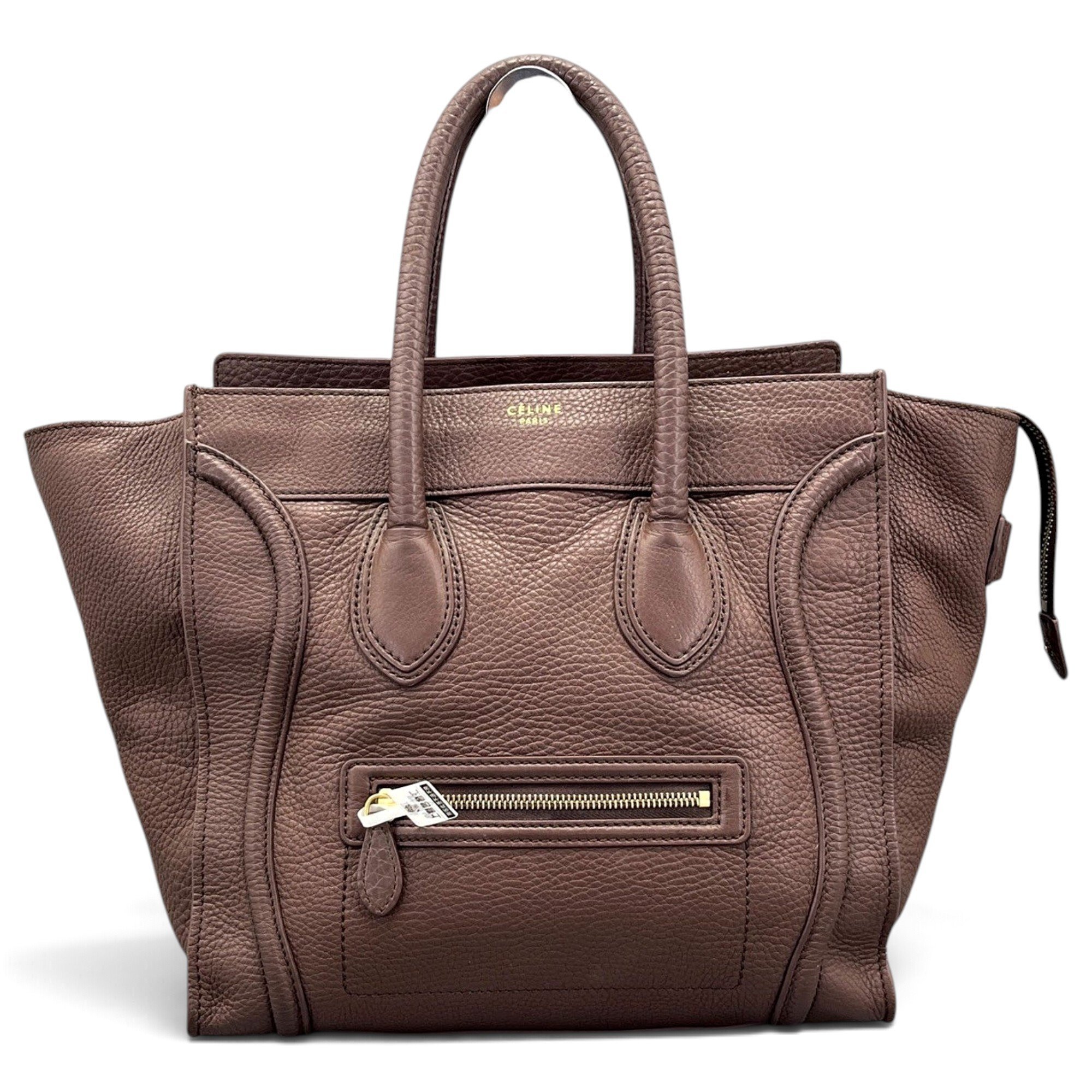 Luggage leather handbag