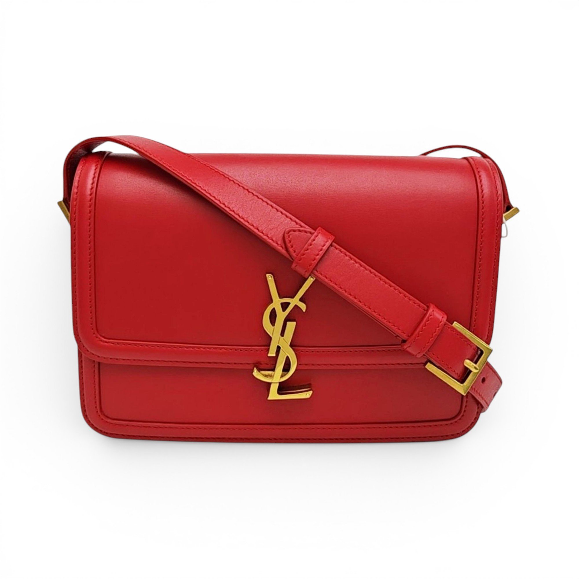Solférino leather crossbody bag