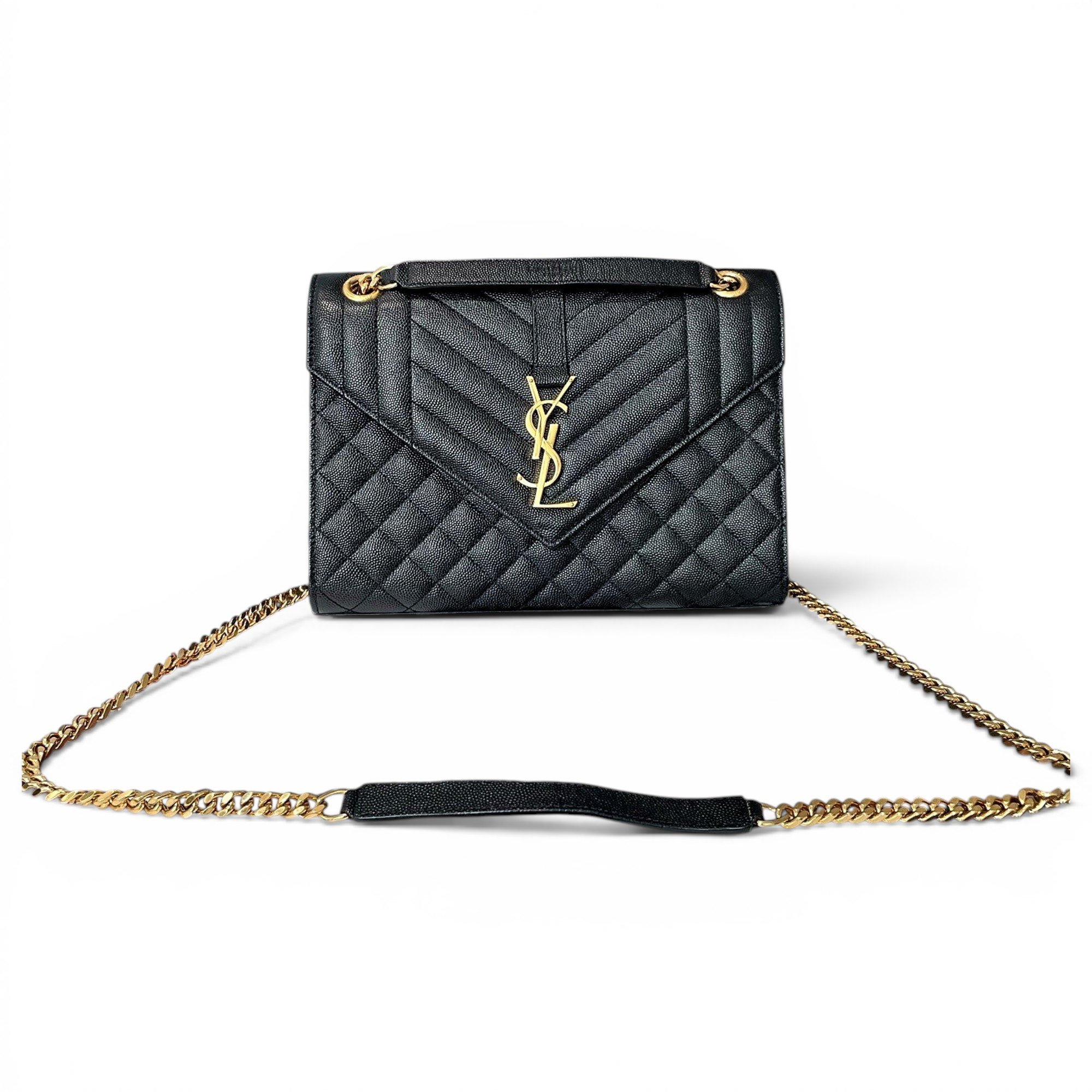 Collége monogramme leather handbag