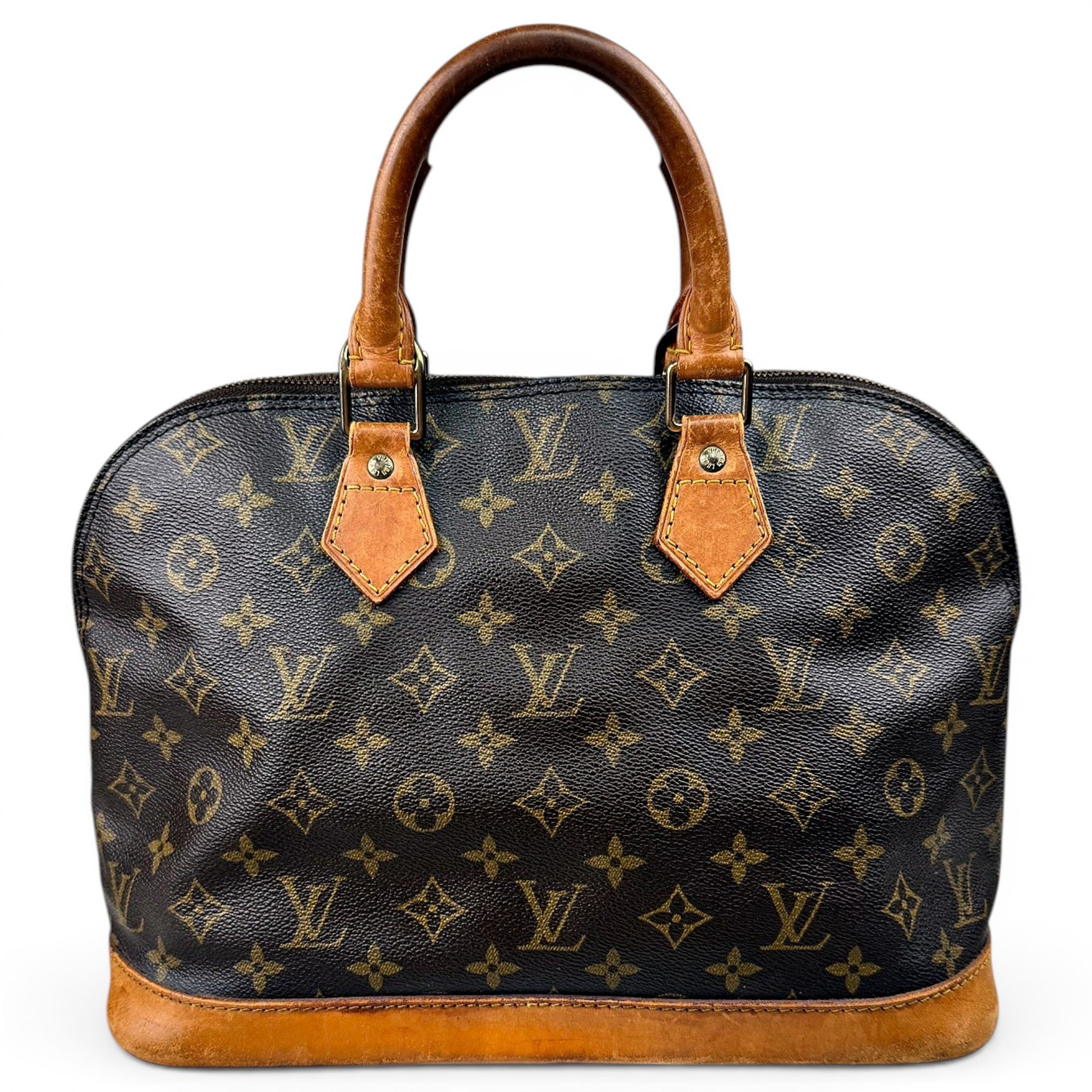 Alma leather handbag