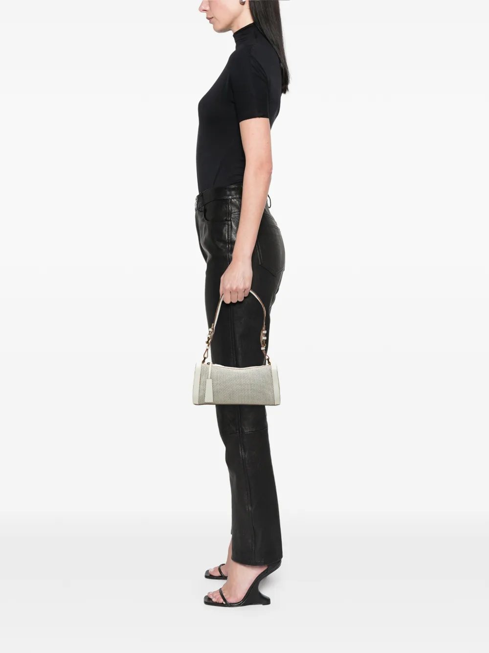 2000-2015 Perforated Leather shoulder bag