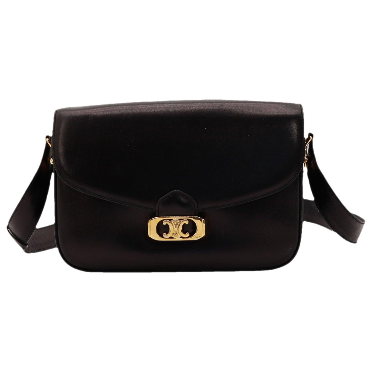 Triomphe leather handbag