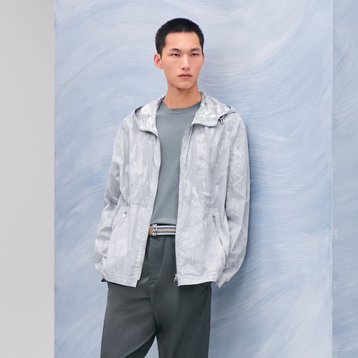 Glacier "Cavalcade Siderale" Reversible Hooded Jacket