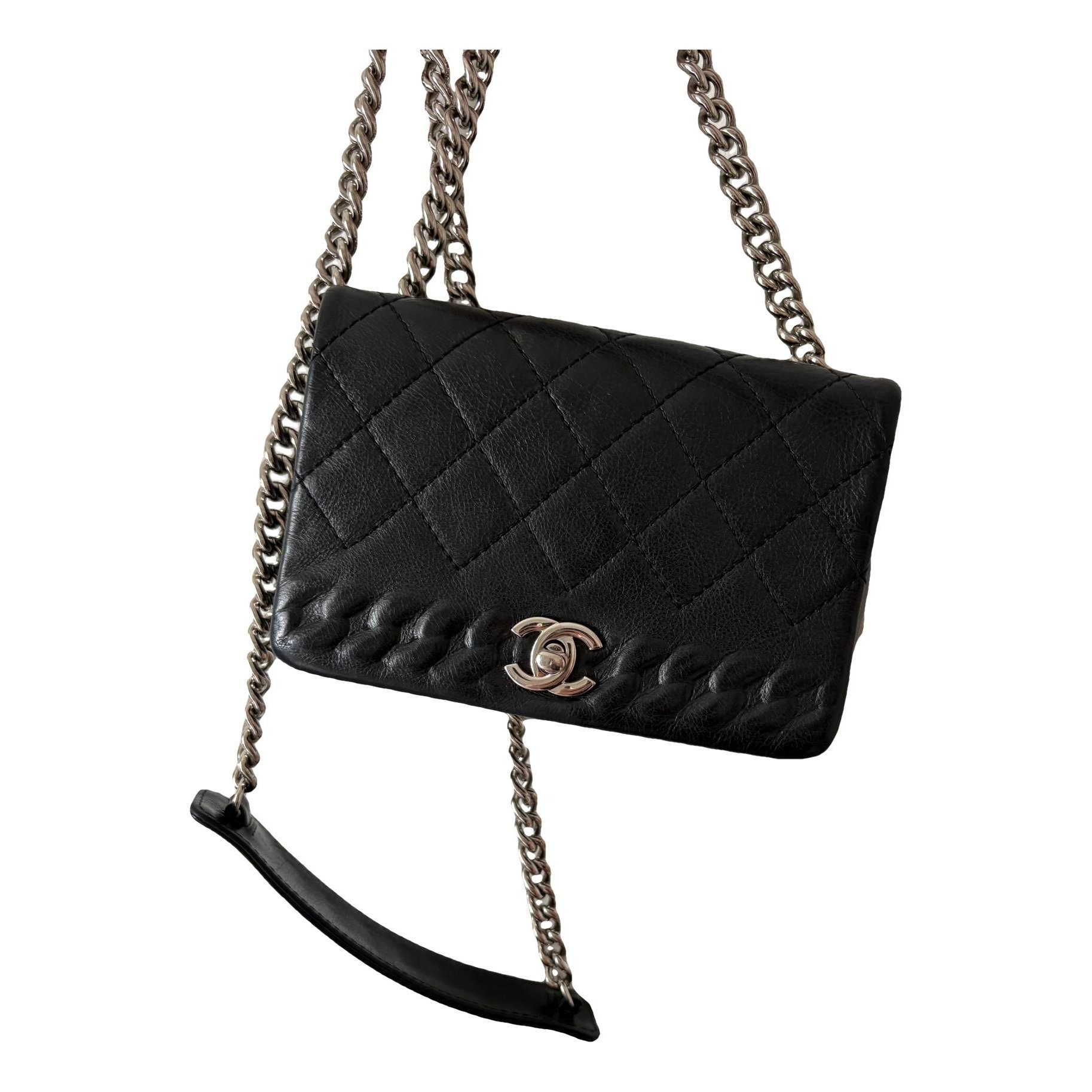 Leather crossbody bag