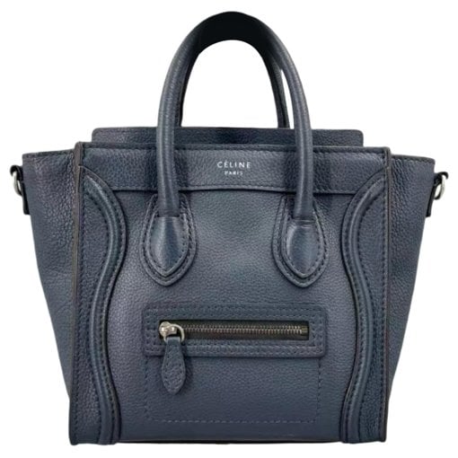 Nano Luggage leather crossbody bag