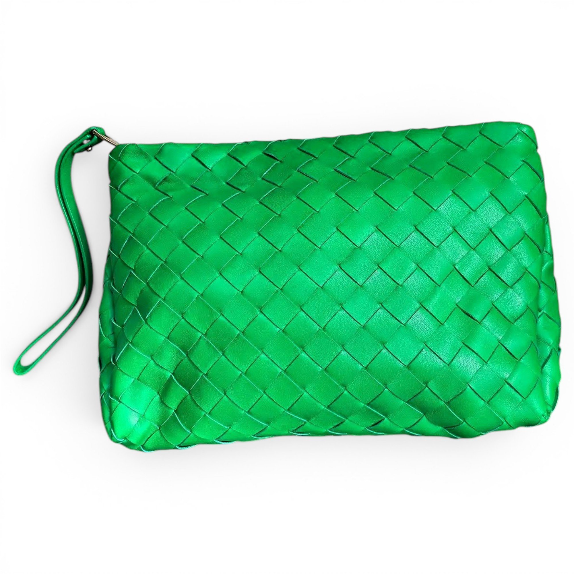 Jodie leather clutch bag