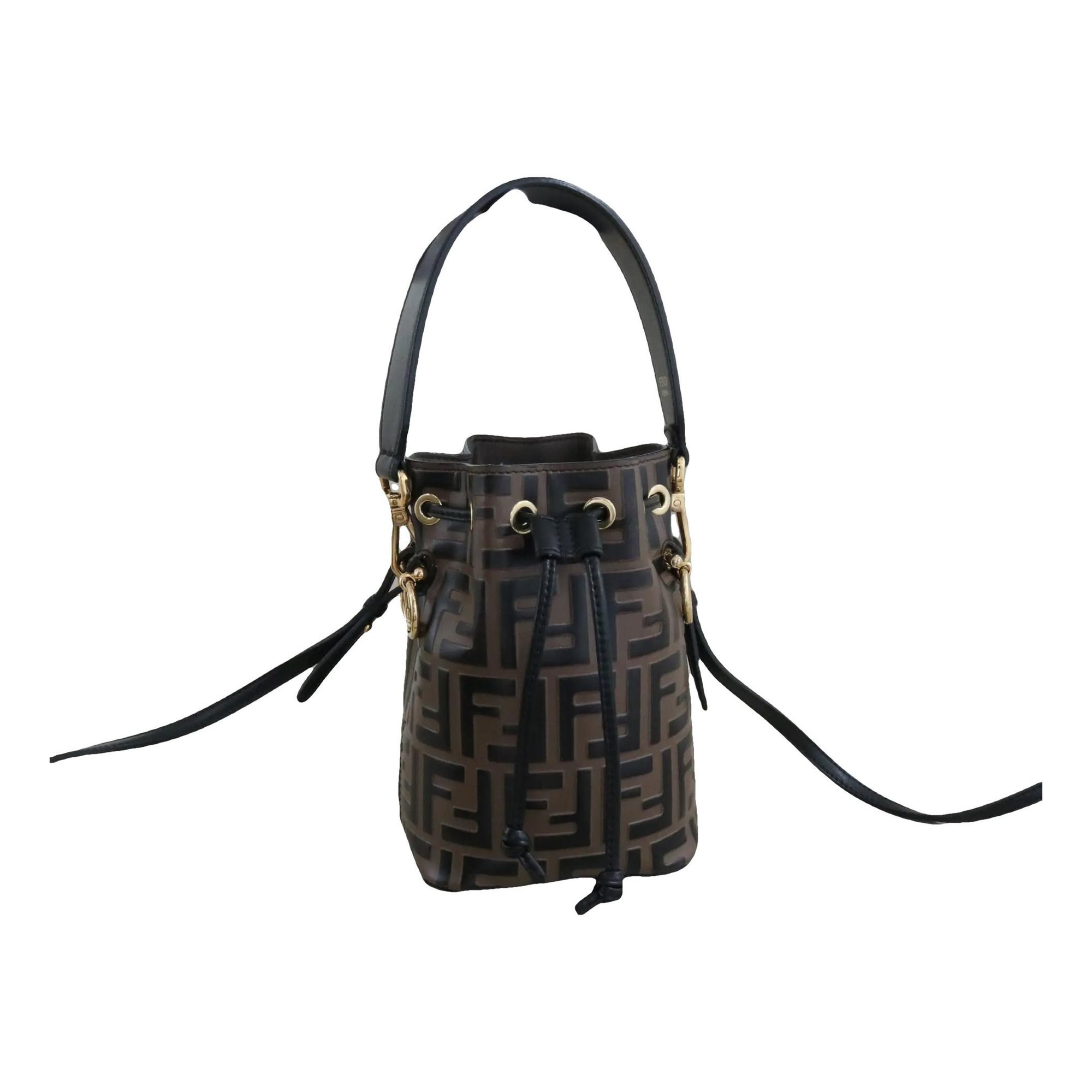 Mon Trésor leather crossbody bag