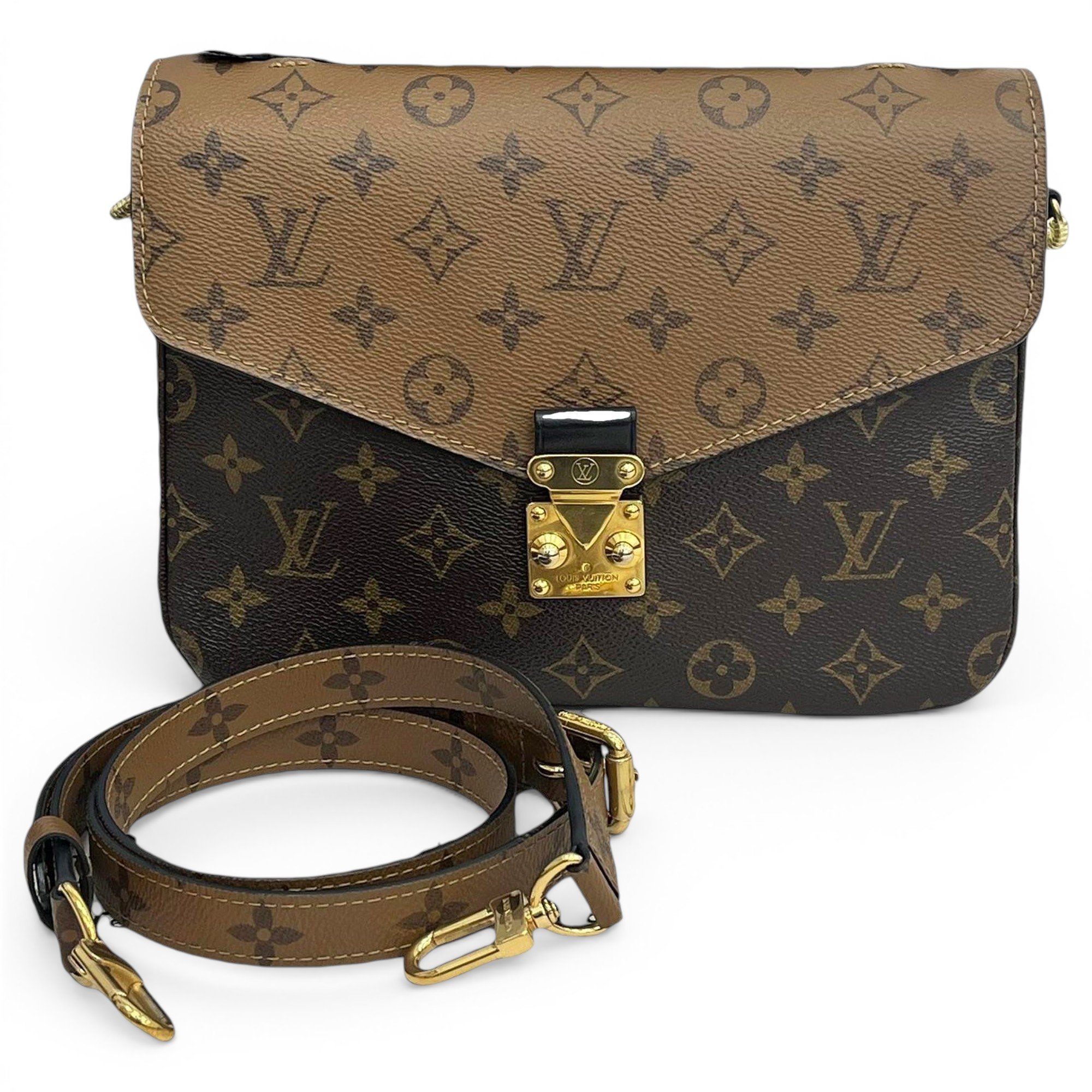 Metis leather handbag