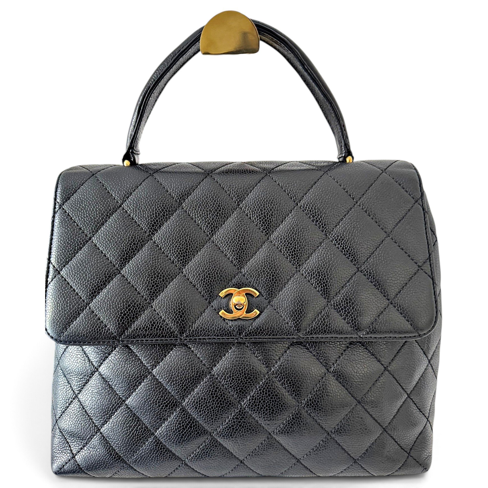 Timeless Classique Top Handle leather handbag