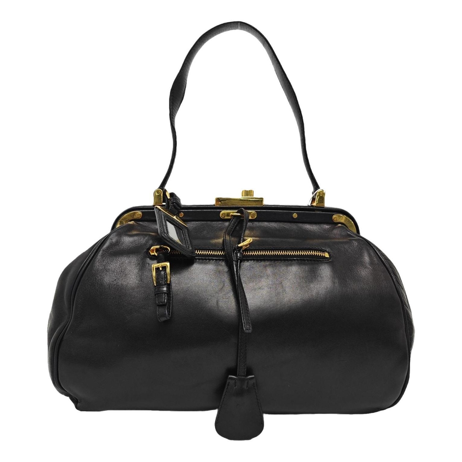 Leather handbag