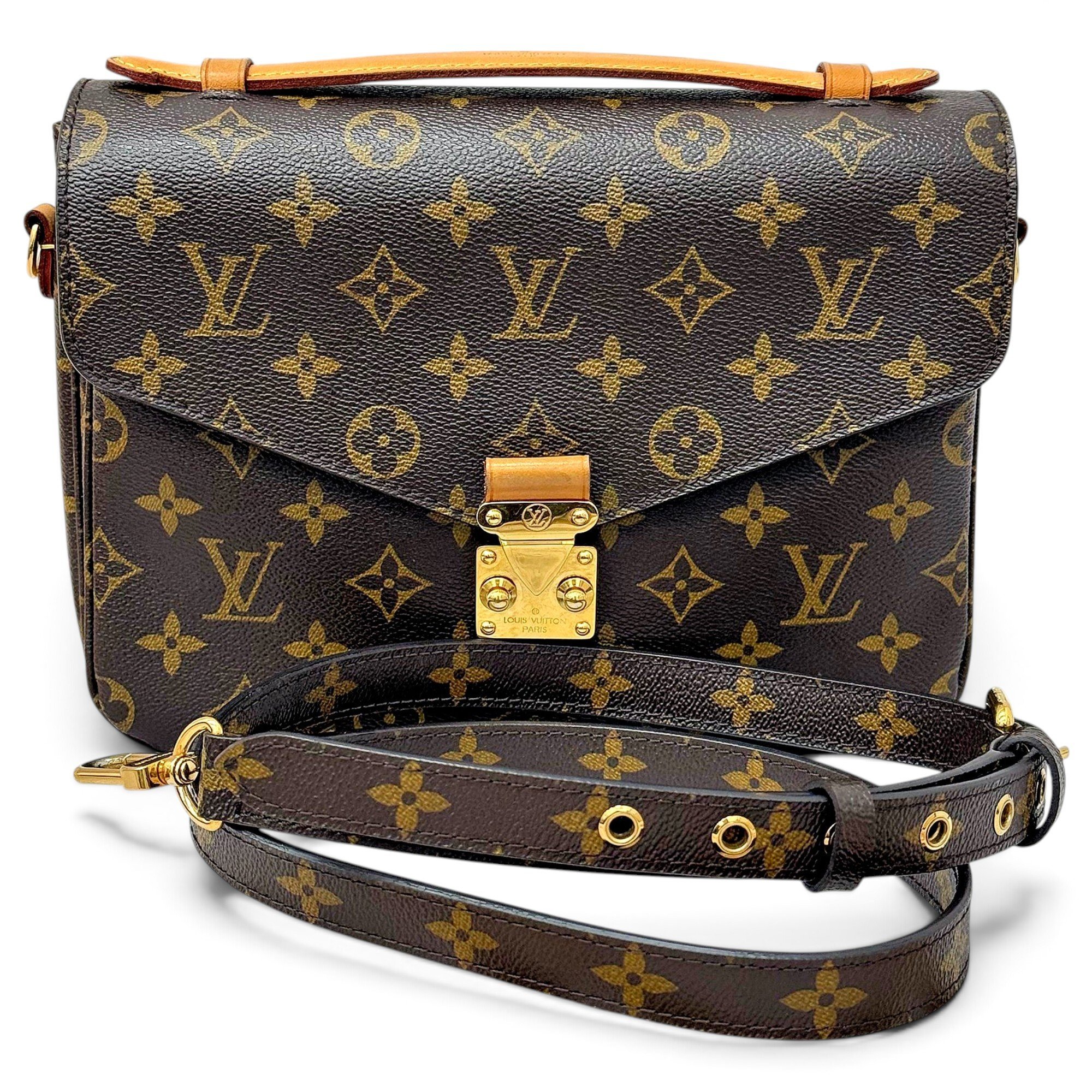 Metis leather handbag