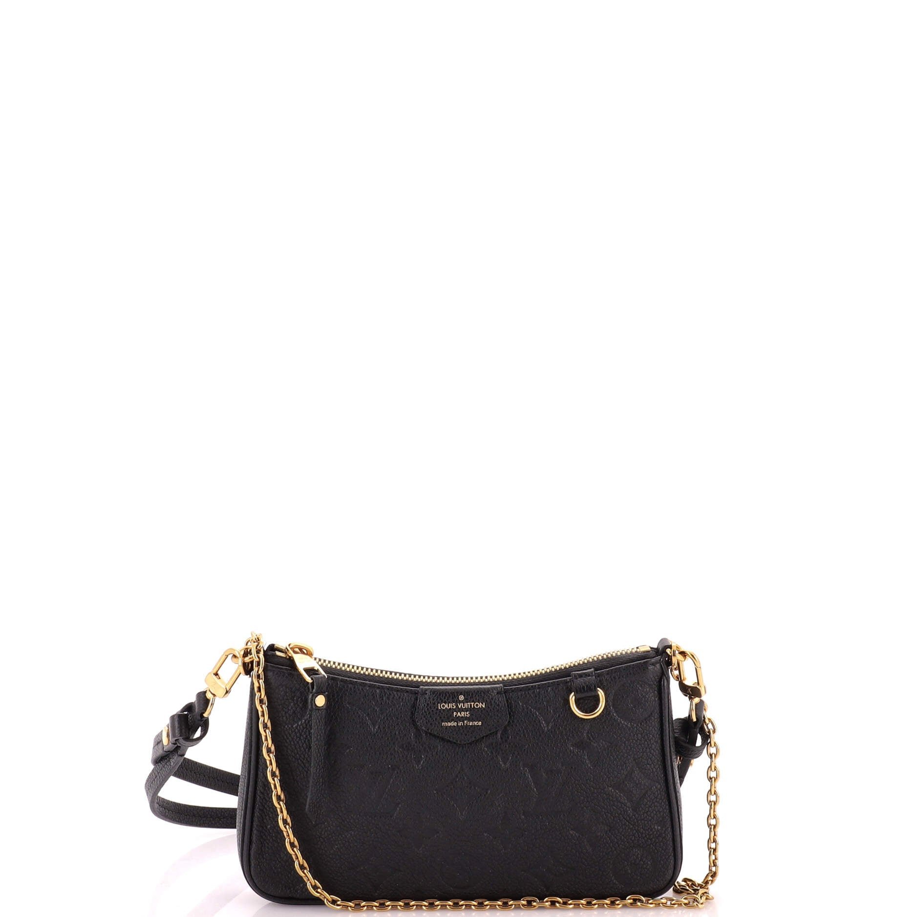 Easy Pouch on Strap Monogram Empreinte Leather