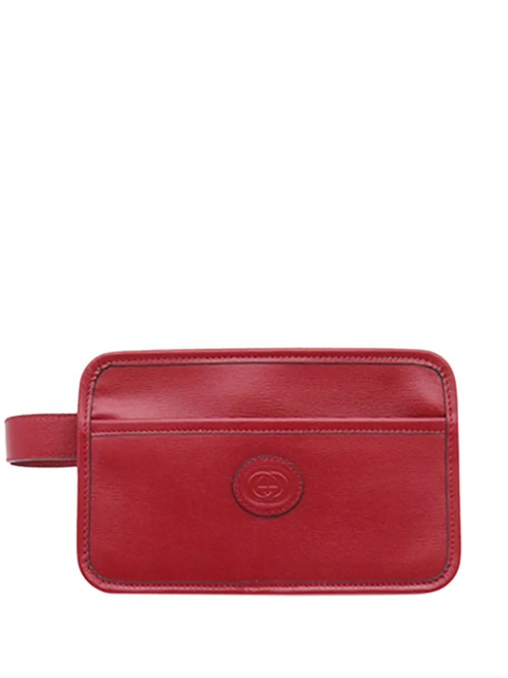 2016-2026 Calfskin Interlocking G clutch bag