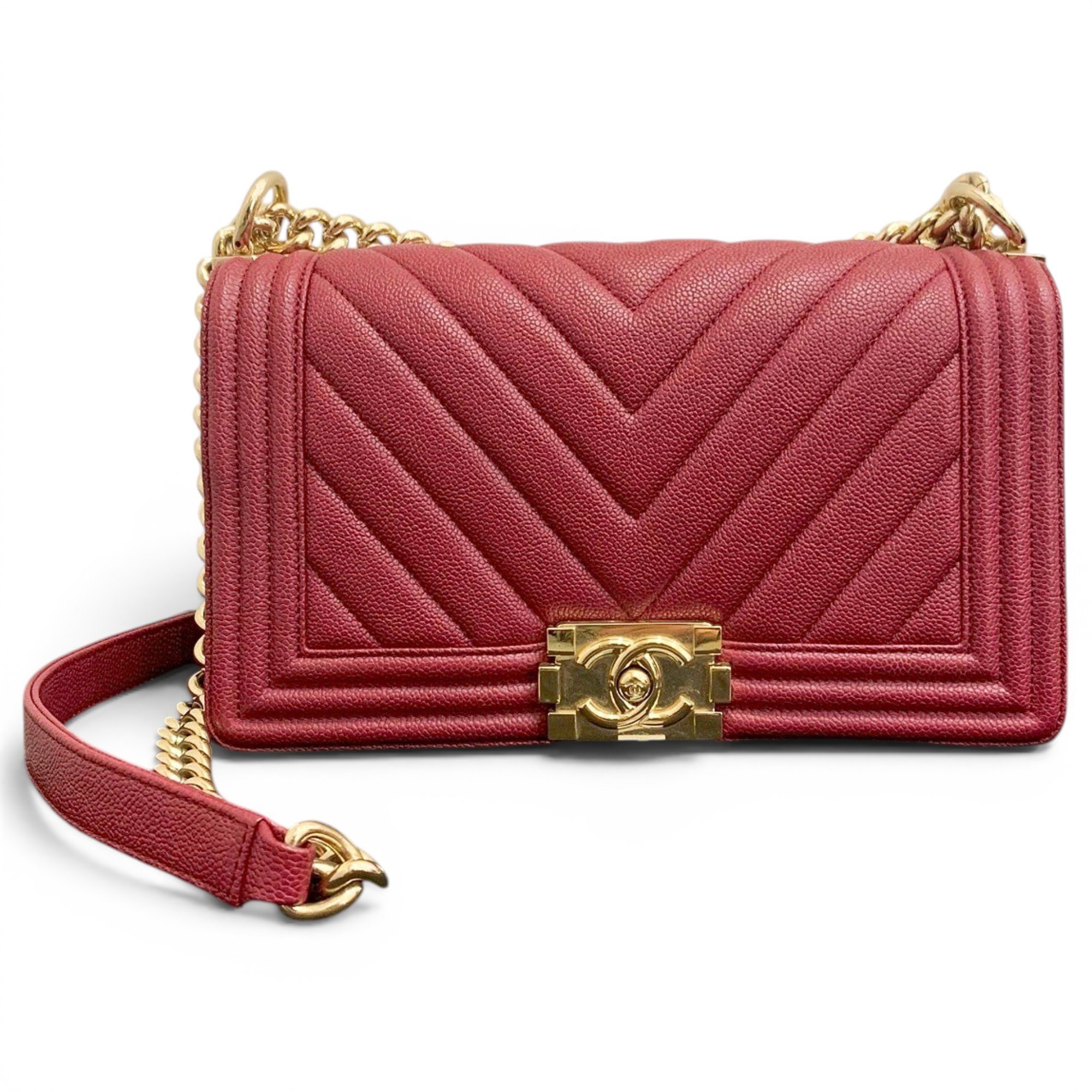 Boy leather crossbody bag