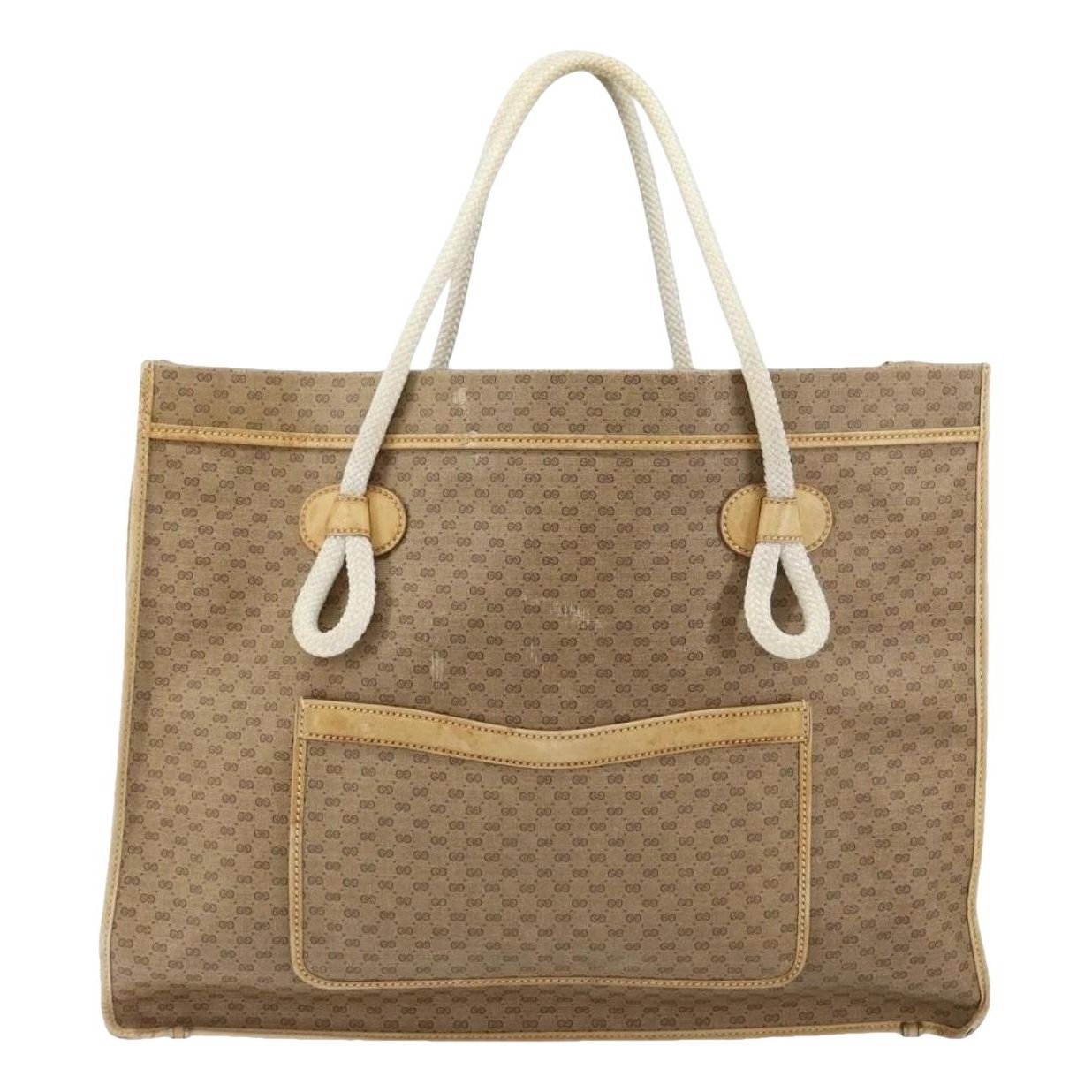 Leather tote