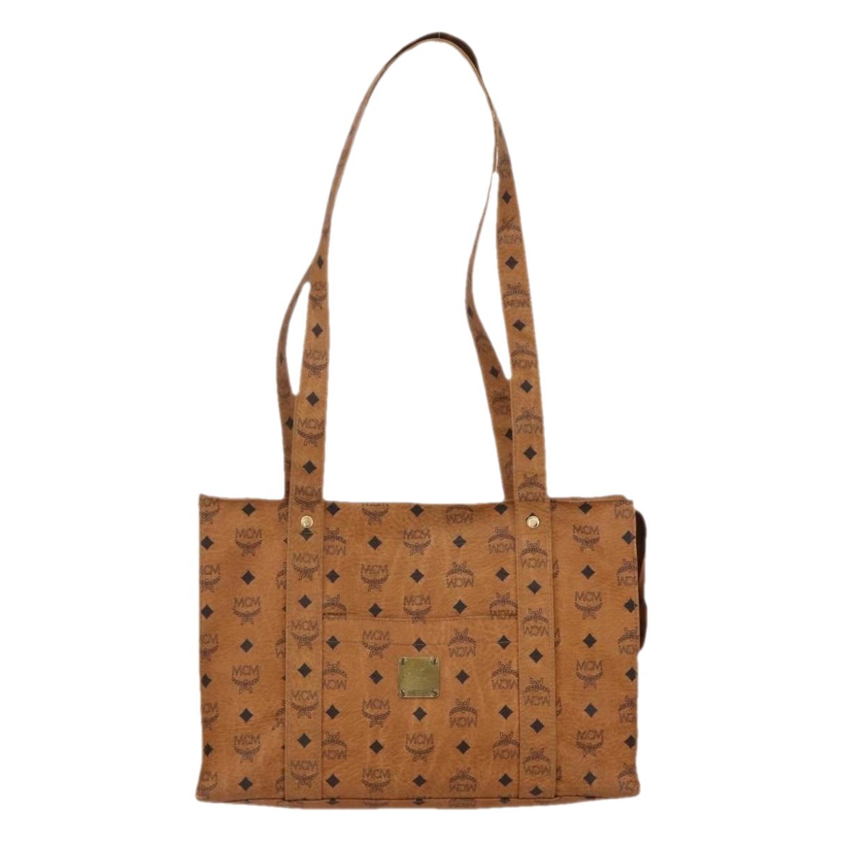 Leather tote
