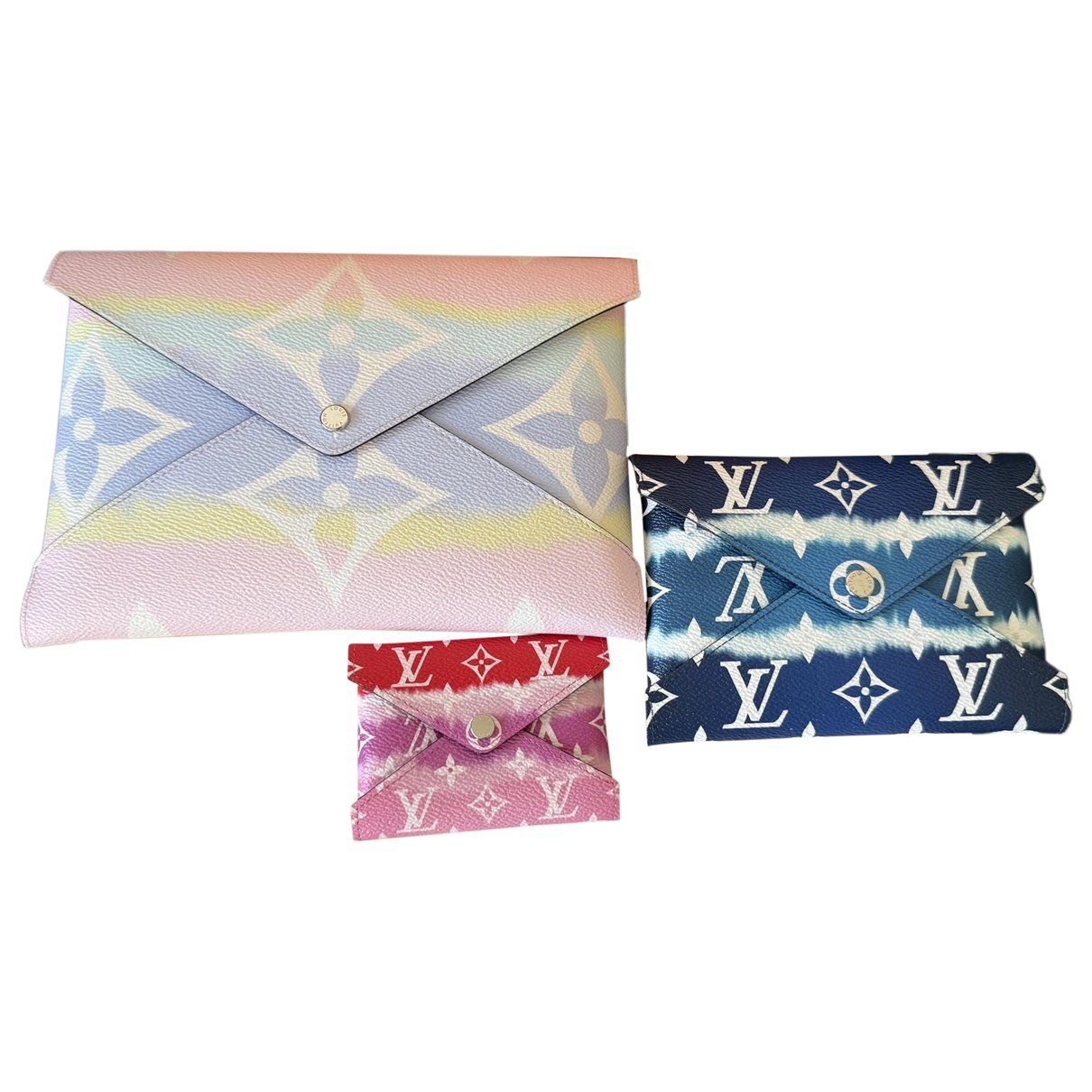 Kirigami cloth clutch bag