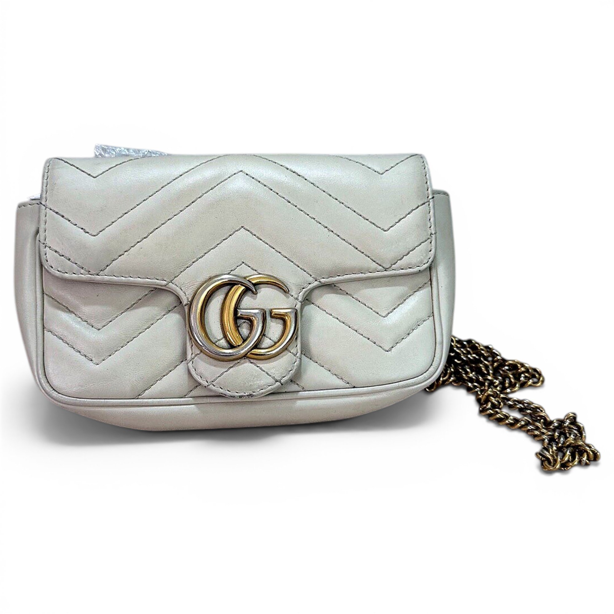 GG Marmont Flap leather crossbody bag