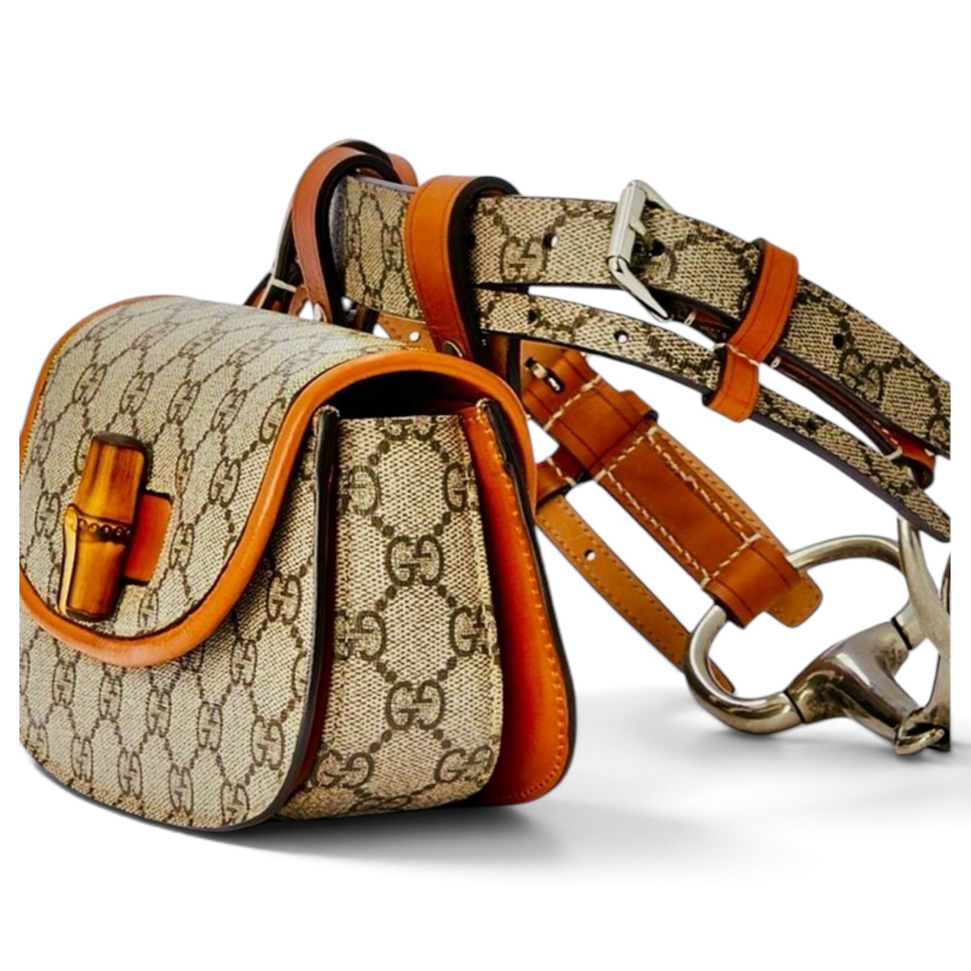 Handle Horsebit 1955 leather mini bag