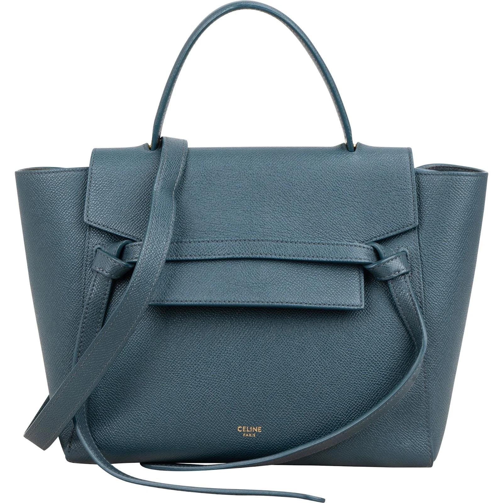 Belt leather handbag