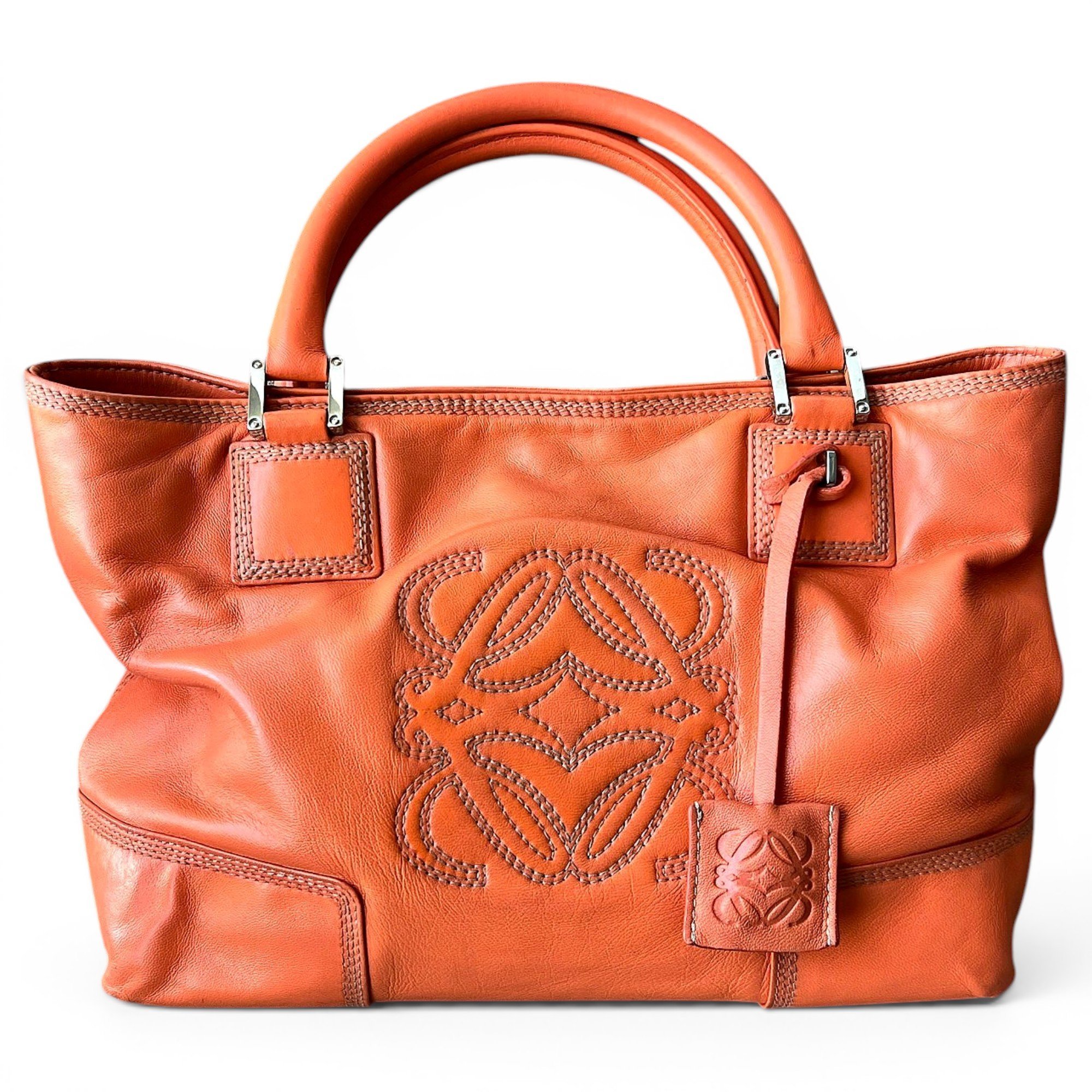 Leather handbag
