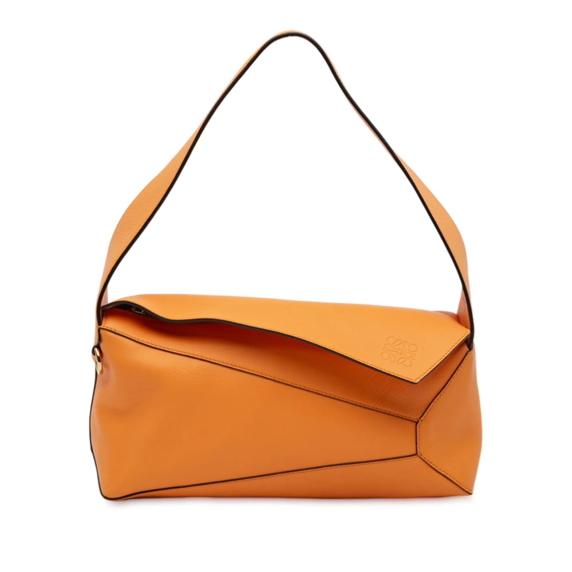 Loewe Puzzle pony-style calfskin handbag