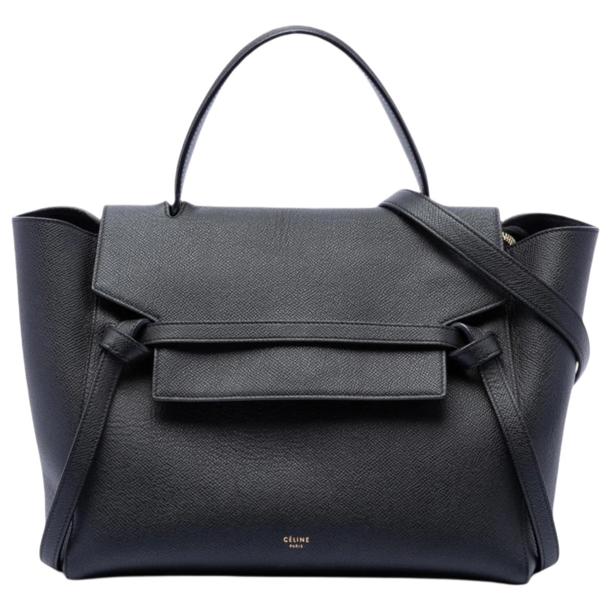 Belt leather mini bag