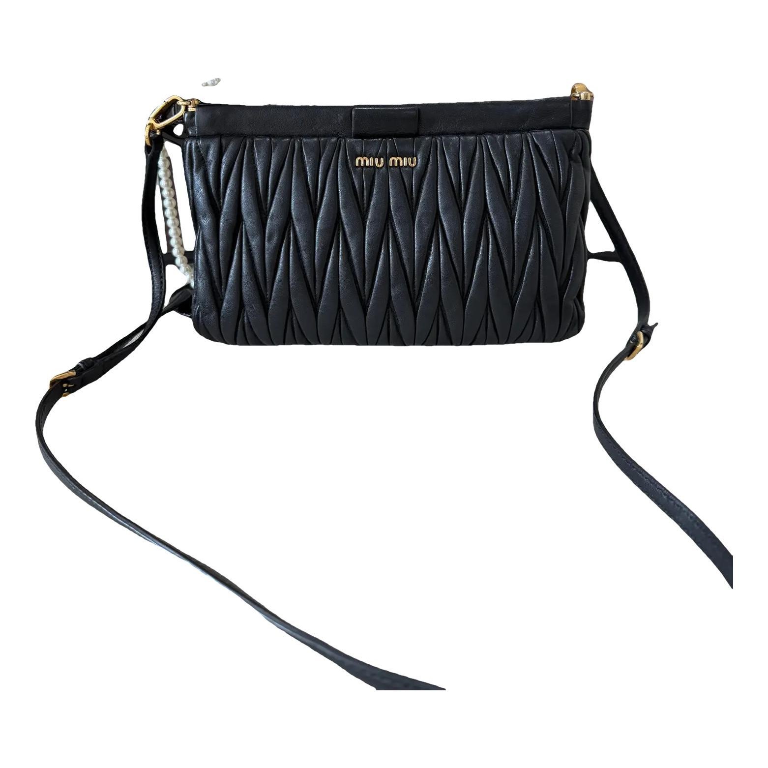 Leather crossbody bag