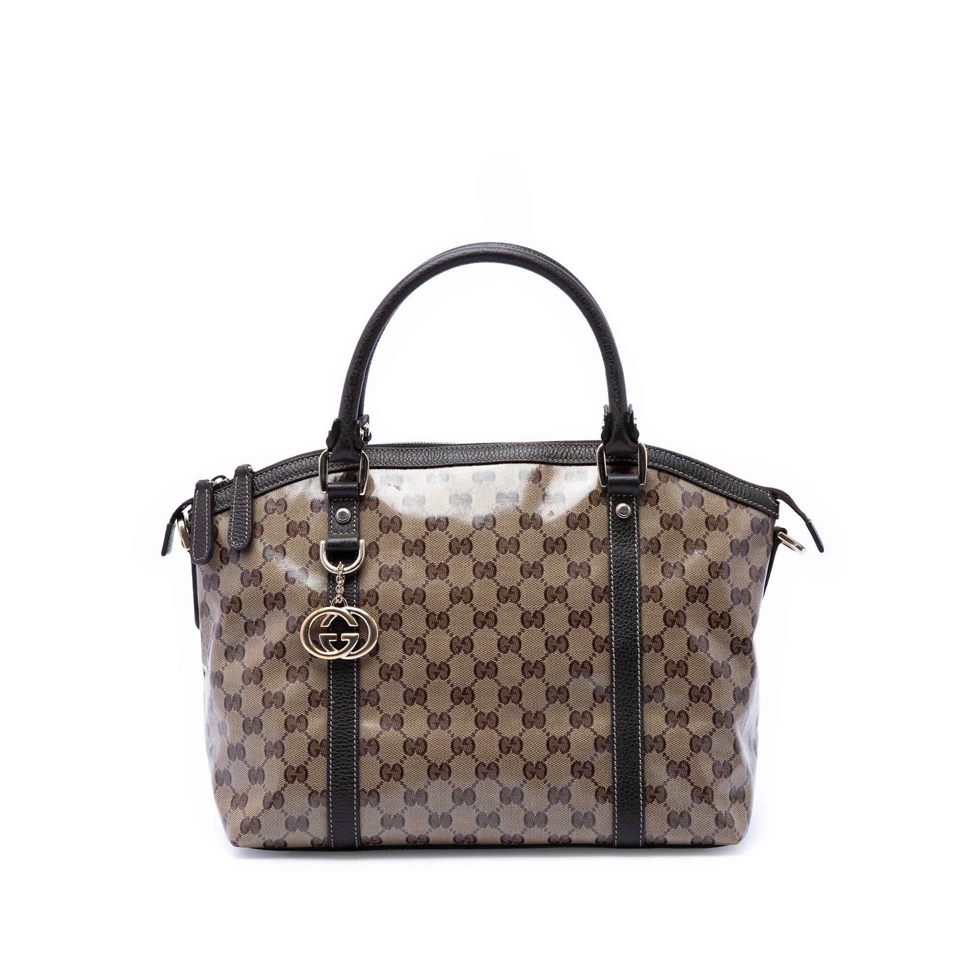 Dôme pony-style calfskin handbag